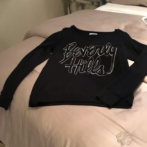 Black extra small Sweat shirt from Hollywood